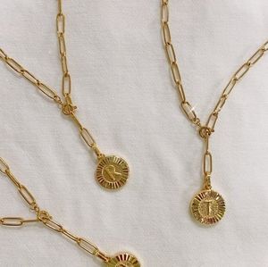 Bracha Initial Lariat- A